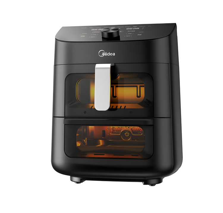 Midea MAF112B0BPKW Dual Zone Air Fryer 11L 1900W Black