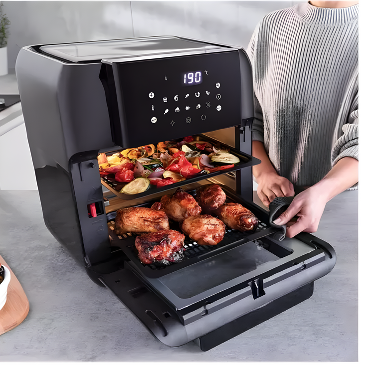 Statesman SKAO11015BK Air Fryer Oven 11L 1500W Black