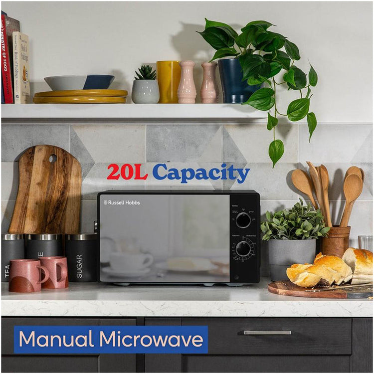 Russell Hobbs RHM2047B Solo Microwave 23L 800W Silver