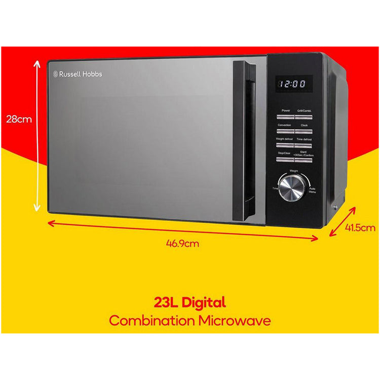 Russell Hobbs RHM2346B Combination Microwave 23L Black