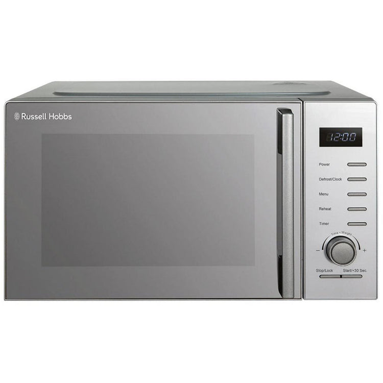 Russell Hobbs RHM2348S Solo Microwave Oven 23L 900W Silver