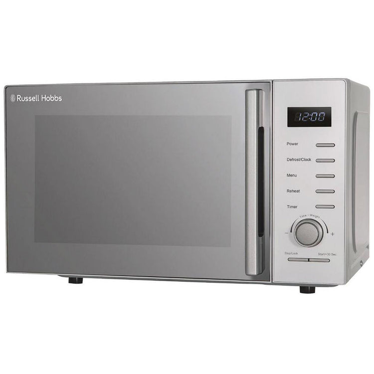 Russell Hobbs RHM2348S Solo Microwave Oven 23L 900W Silver