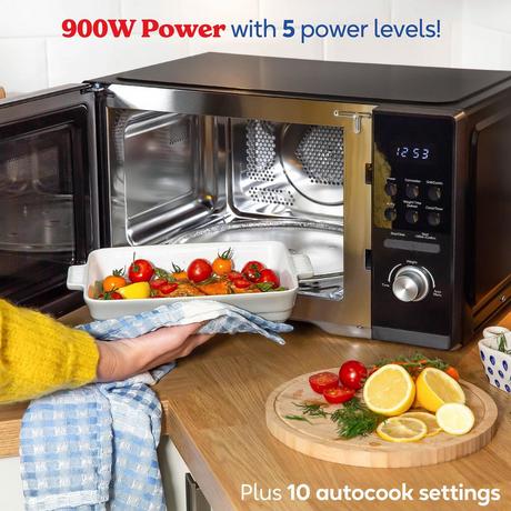Russell Hobbs RHMAF2508B Combination Microwave 25L 900W Black
