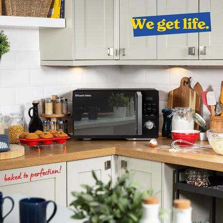 Russell Hobbs RHMAF2508B Combination Microwave 25L 900W Black