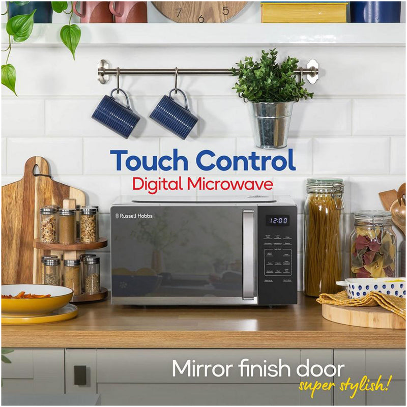 Russell Hobbs RHMT2045S Digital Microwave 800W 20L Silver