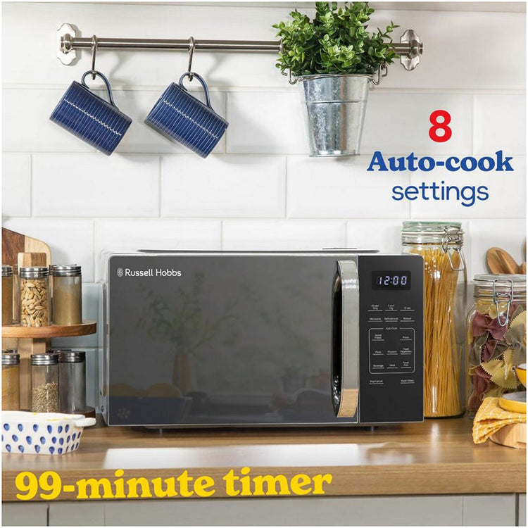 Russell Hobbs RHMT2045S Digital Microwave 800W 20L Silver