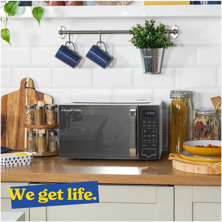 Russell Hobbs RHMT2045S Digital Microwave 800W 20L Silver