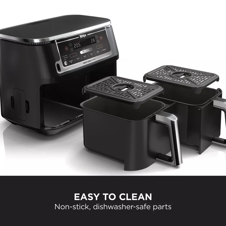 Ninja Foodi MAX Dual Zone Air Fryer  [AF451UK] with Smart Cook System & Probe
