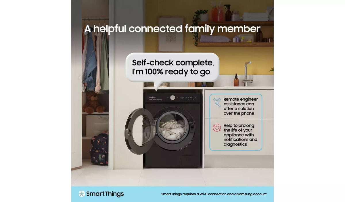 Samsung Series 5 DV90CGC0A0ABEU Tumble Dryer 9kg Black