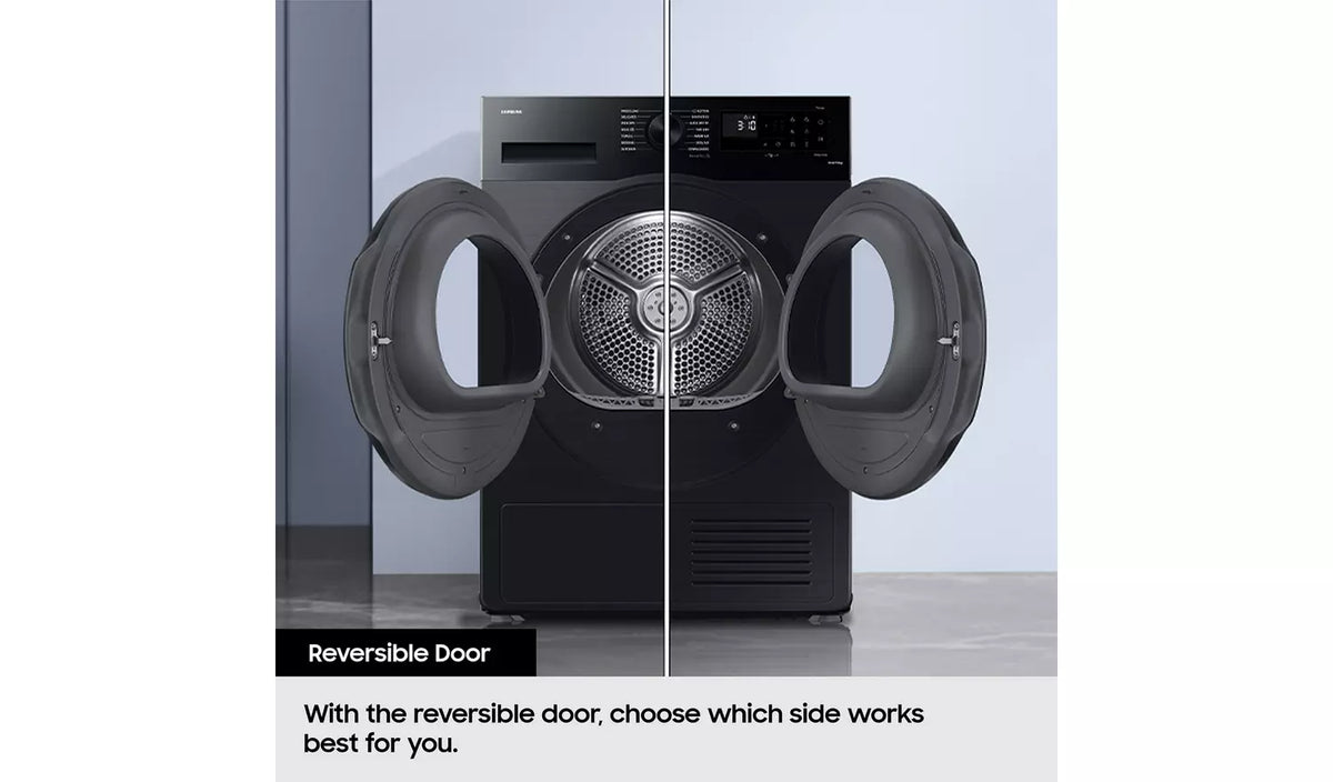 Samsung Series 5 DV90CGC0A0ABEU Tumble Dryer 9kg Black