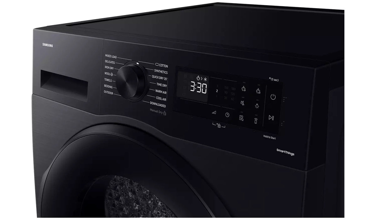 Samsung Series 5 DV90CGC0A0ABEU Tumble Dryer 9kg Black