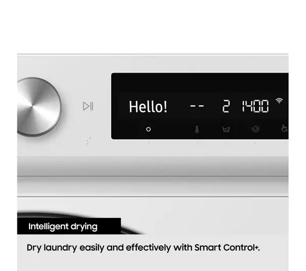 Samsung Series 5 DV90CGC0A0AEEU Heat Pump Tumble Dryer 9kg White