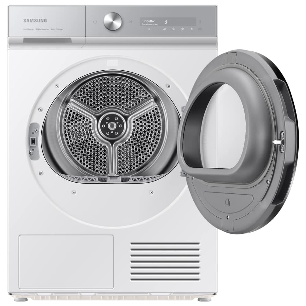Samsung DV90BB9445GHS1 Series 8 Heat Pump Tumble Dryer 9kg White