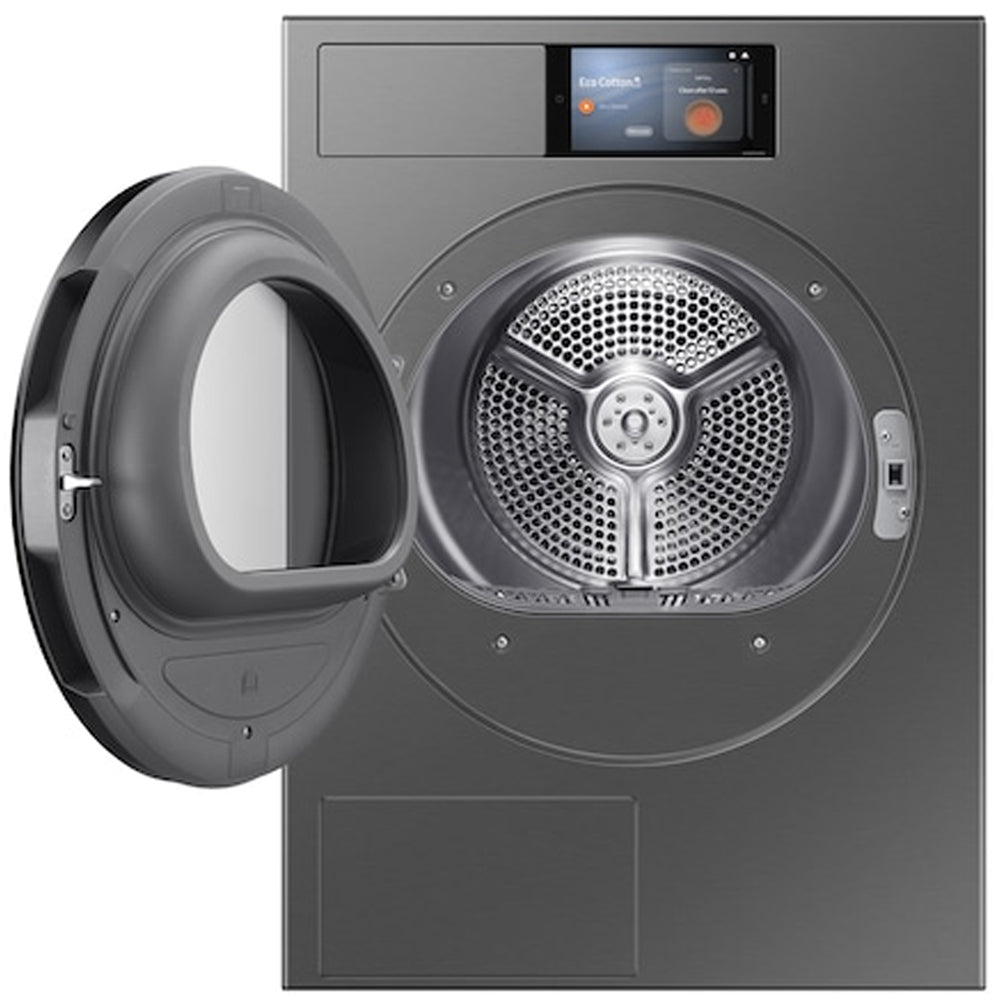Samsung Series 9 DV90F09F4SU1 Heat Pump Tumble Dryer 9kg Dark Steel