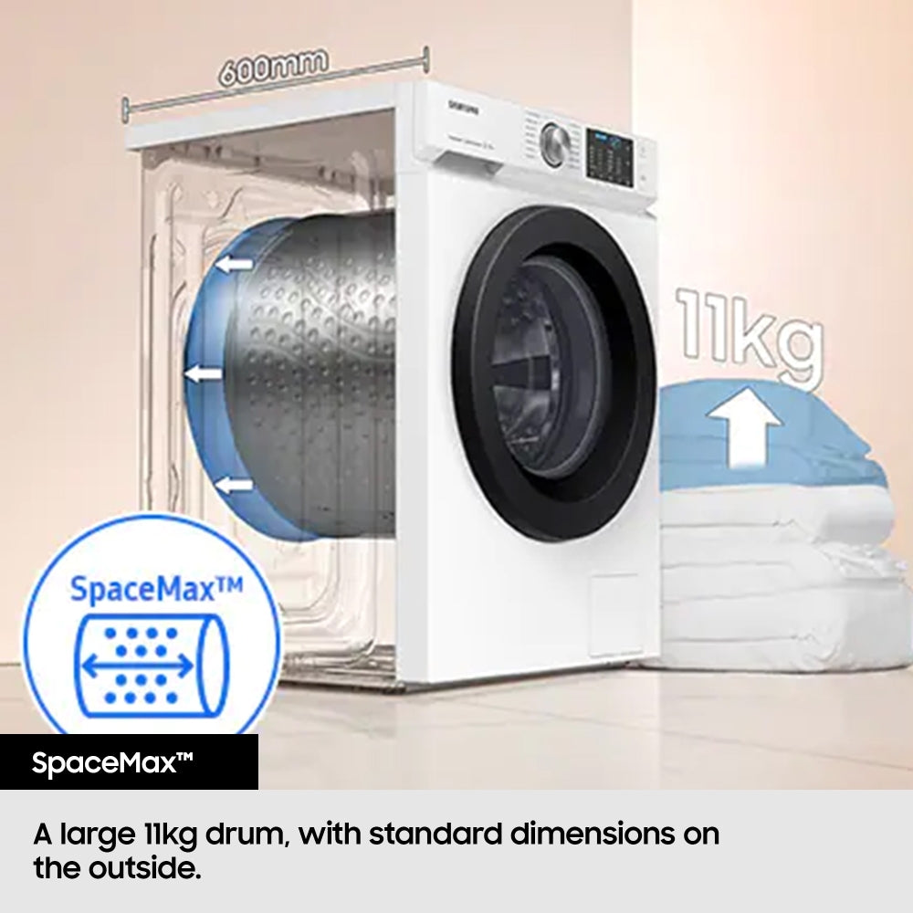 Samsung WW11DG6B25LBU1 Washing Machine 11kg 1400rpm Black