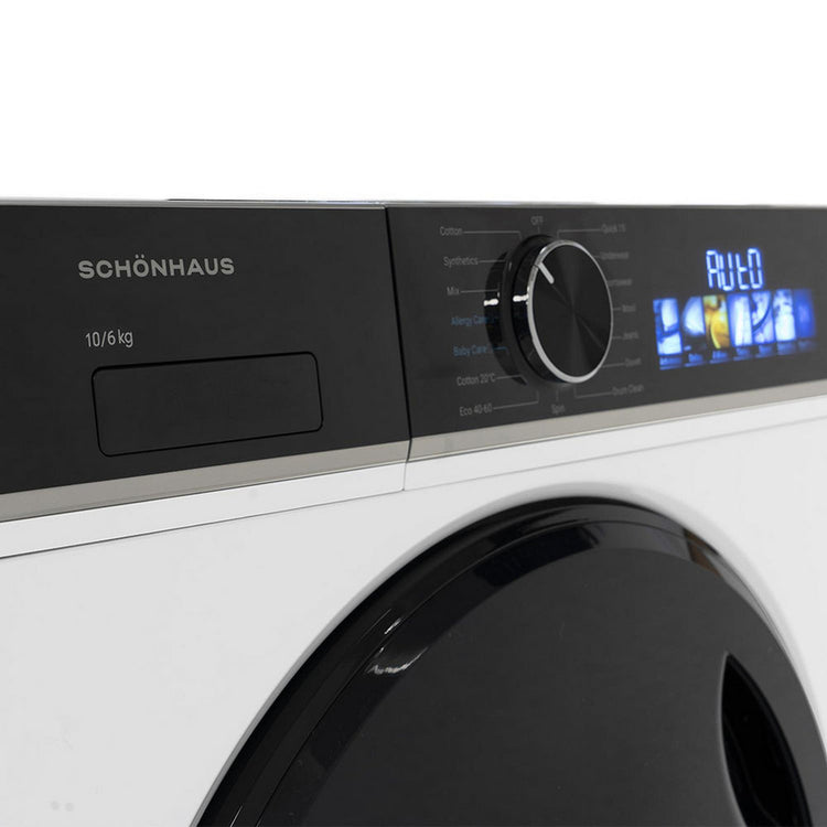Schonhaus WDSF0110614AW Washer Dryer 10kg/6kg 1400rpm White