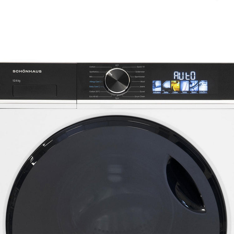 Schonhaus WDSF0110614AW Washer Dryer 10kg/6kg 1400rpm White