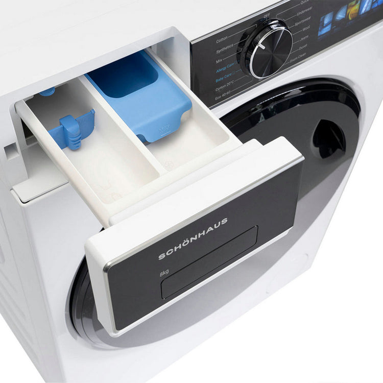 Schonhaus WMSF01814AW Washing Machine 8kg White