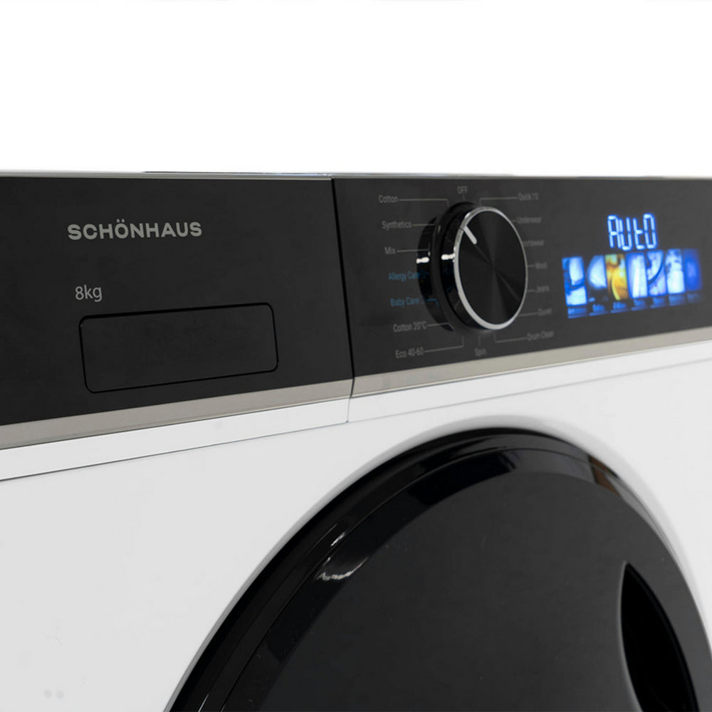Schonhaus WMSF01814AW Washing Machine 8kg White