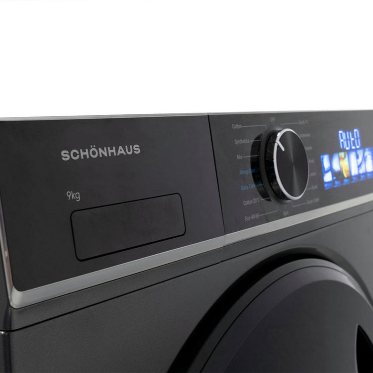 Schonhaus WMSF01914AG Washing Machine 9kg 1400rpm Graphite