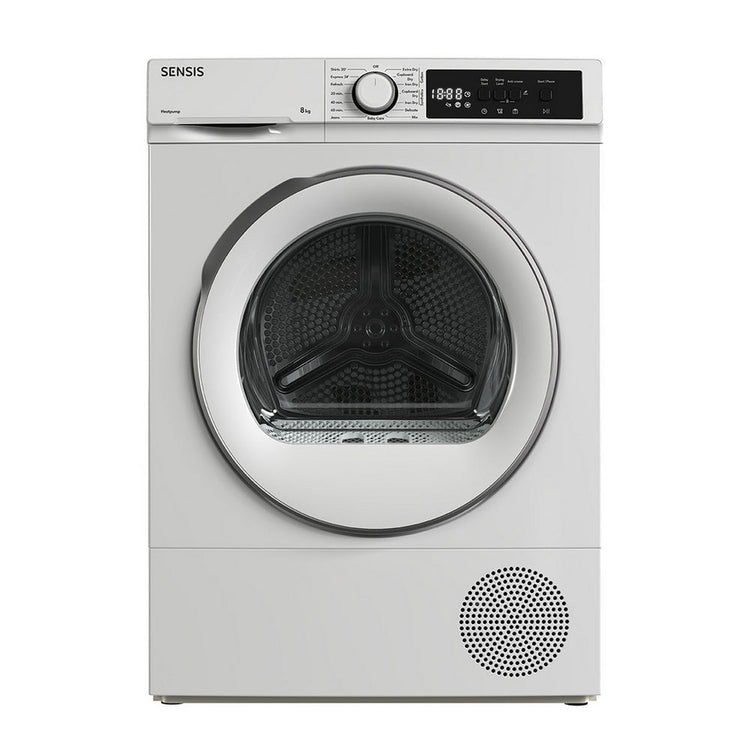 Sensis TDHF018A2W Heat Pump Tumble Dryer 8kg White
