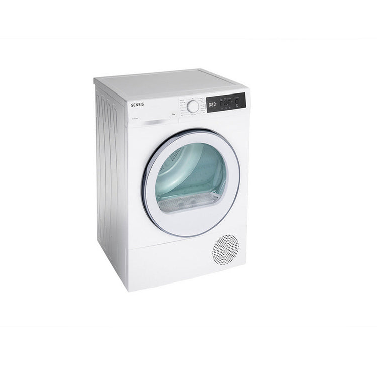 Sensis TDHF018A2W Heat Pump Tumble Dryer 8kg White
