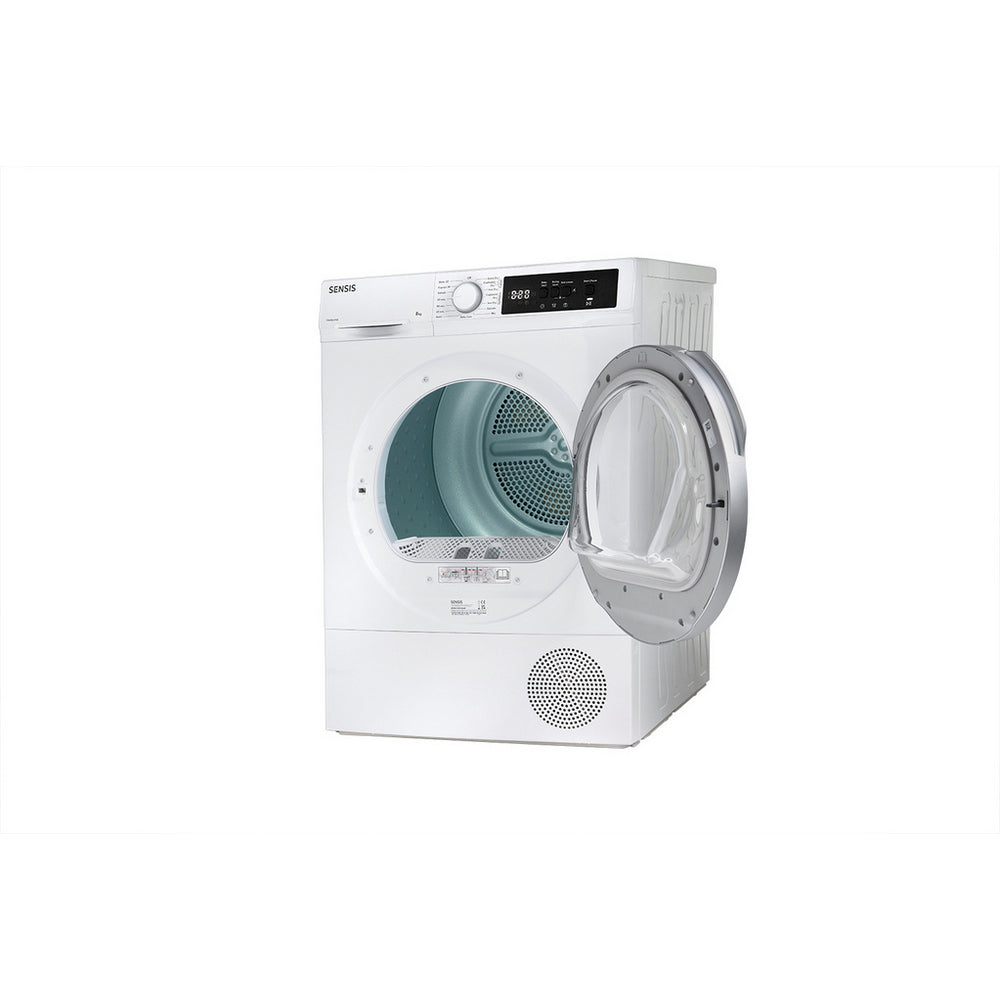 Sensis TDHF018A2W Heat Pump Tumble Dryer 8kg White
