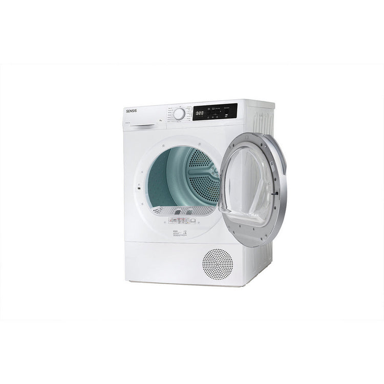 Sensis TDHF018A2W Heat Pump Tumble Dryer 8kg White