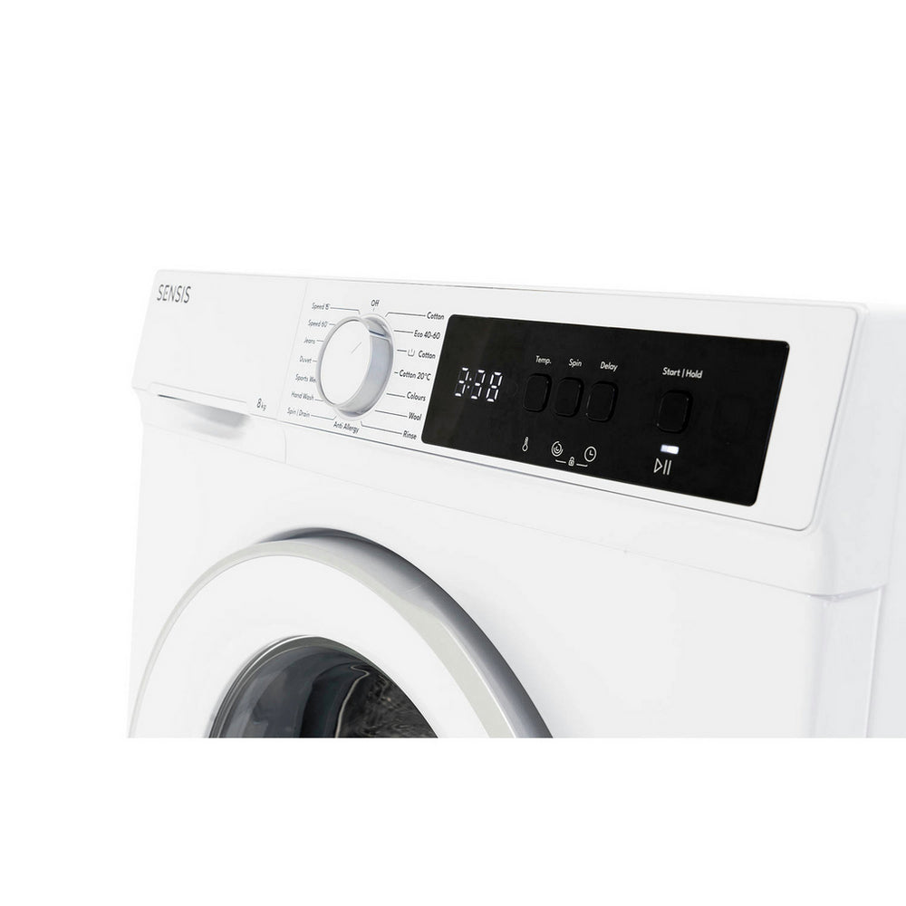 Sensis WMF01814AW Washing Machine 8kg 1400rpm White