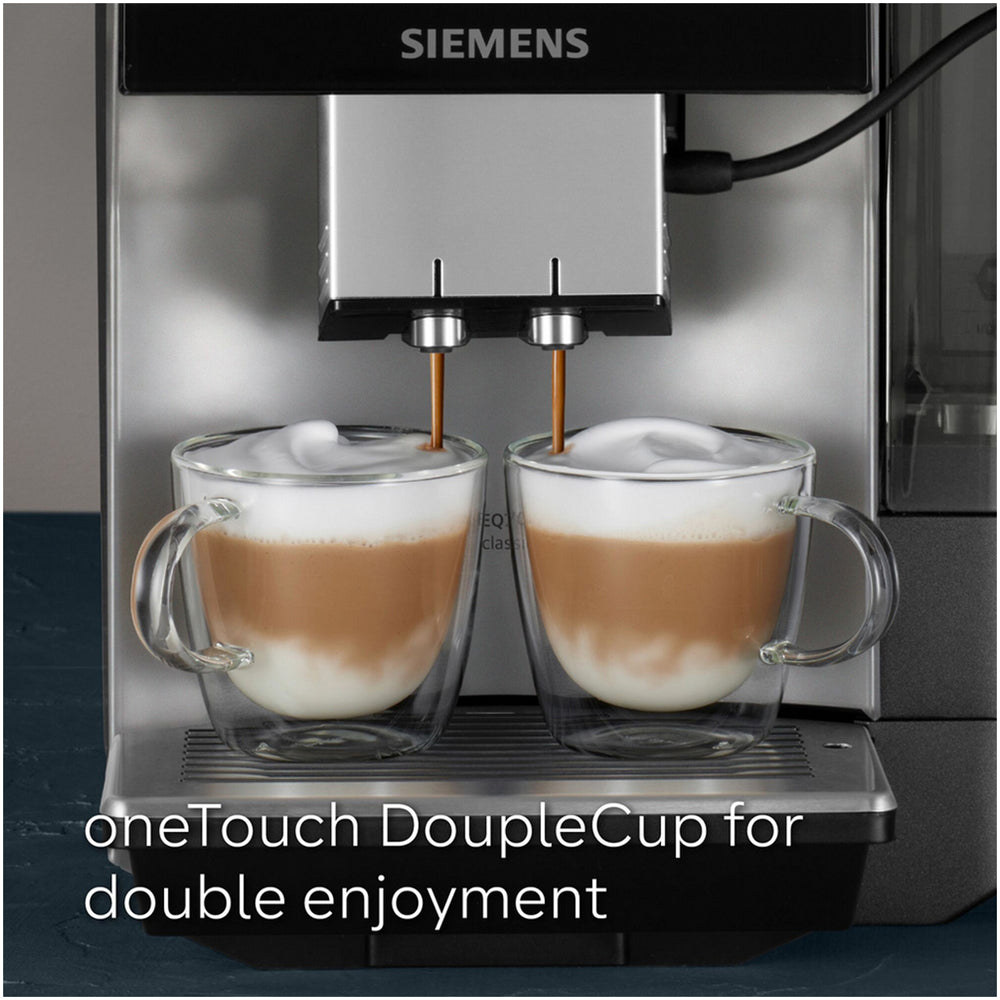 Siemens EQ500 TP515GB1 Bean to Cup Coffee Machine Black & Silver