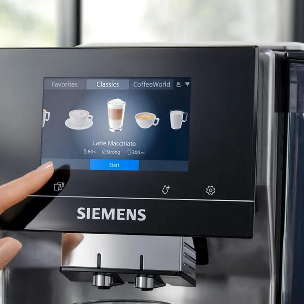 Siemens EQ700 TQ717GB3 Bean to Cup Coffee Machine Stainless Steel