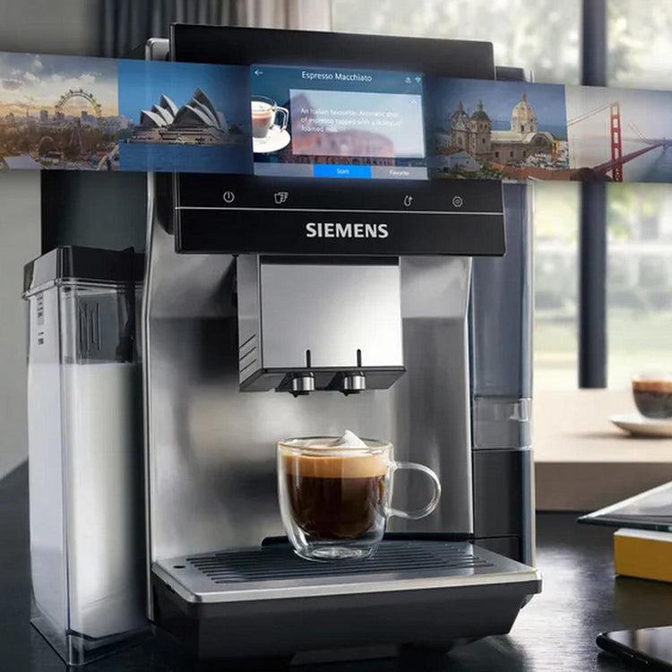 Siemens EQ700 TQ717GB3 Bean to Cup Coffee Machine Stainless Steel