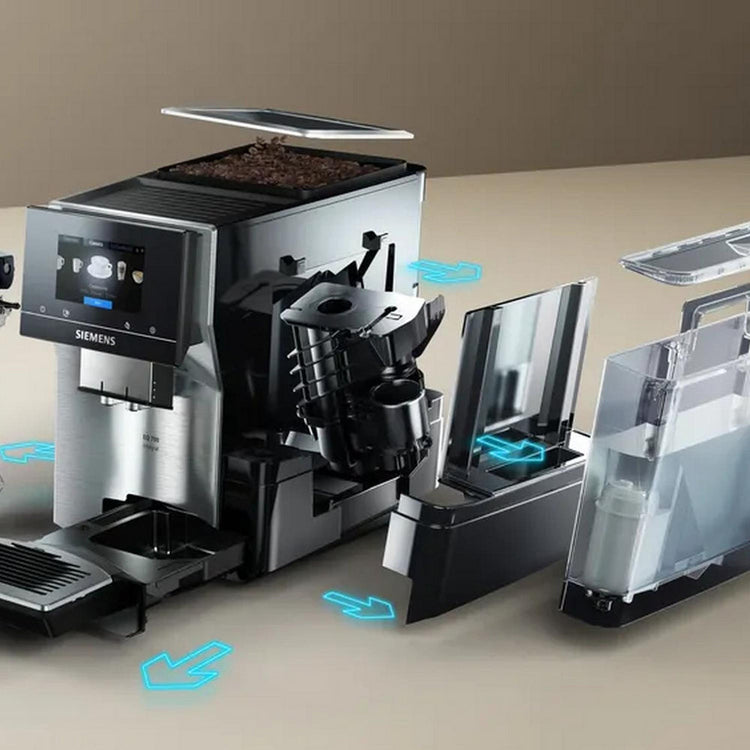 Siemens EQ700 TQ717GB3 Bean to Cup Coffee Machine Stainless Steel
