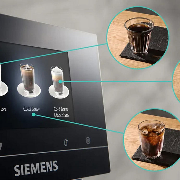 Siemens EQ700 TQ717GB3 Bean to Cup Coffee Machine Stainless Steel