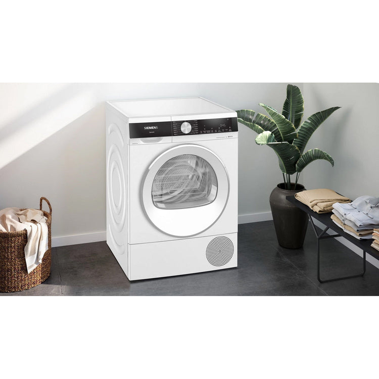 Siemens WQ45G202GB iQ500 Heat Pump Tumble Dryer 9kg White
