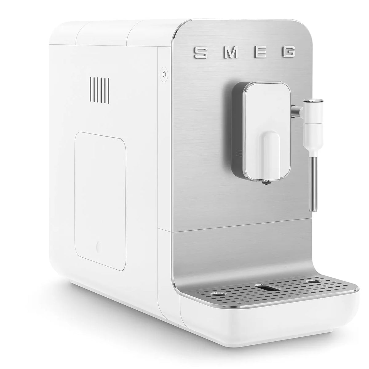 Smeg BCC12WHMUK Retro Bean to Cup Coffee Machine 1.3L 15 Bar Matt White