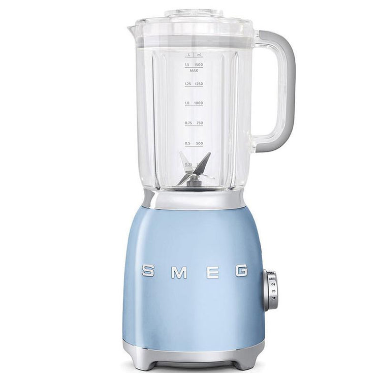 Smeg BLF01PBUK 50s Retro Style Blender 1.5L 800W Pastel Blue