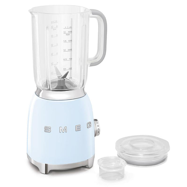 Smeg BLF01PBUK 50s Retro Style Blender 1.5L 800W Pastel Blue