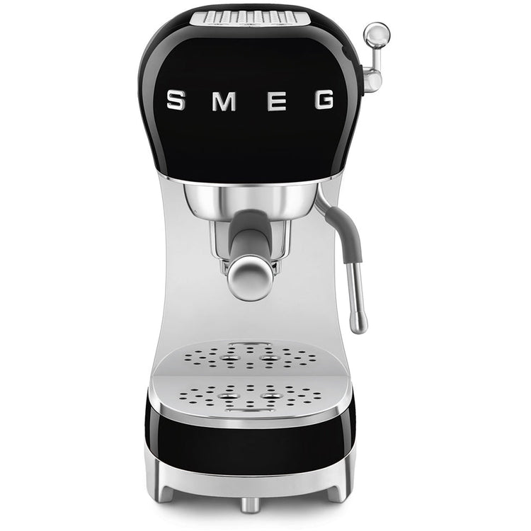Smeg ECF02BLUK 50s Retro Style Espresso Coffee Machine Black