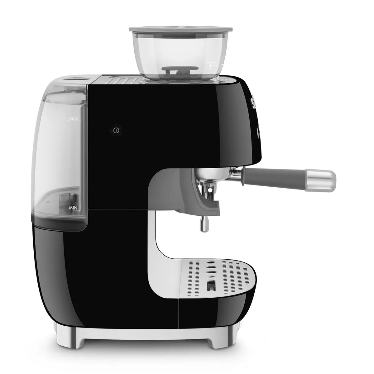 Smeg EGF03BLUK Espresso Coffee Machine with Grinder Black