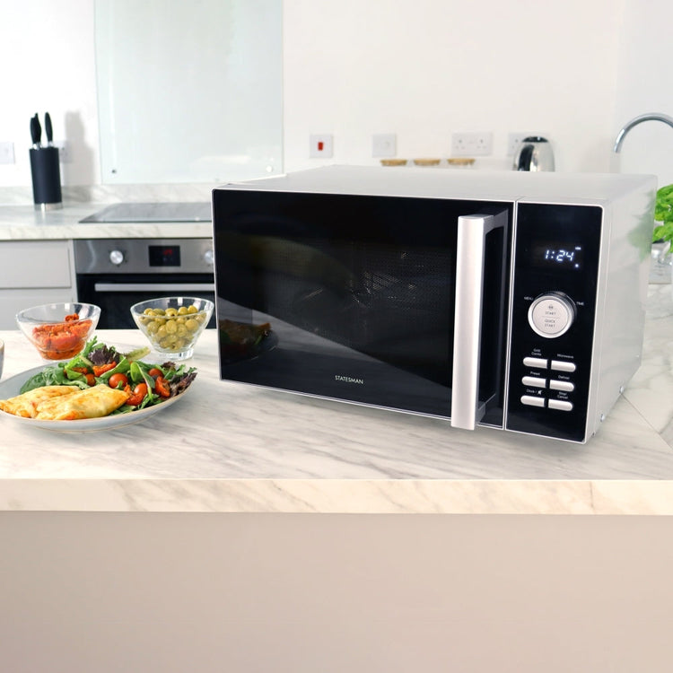 Statesman SKMG0923DSS Microwave with Grill 23L 900W Silver