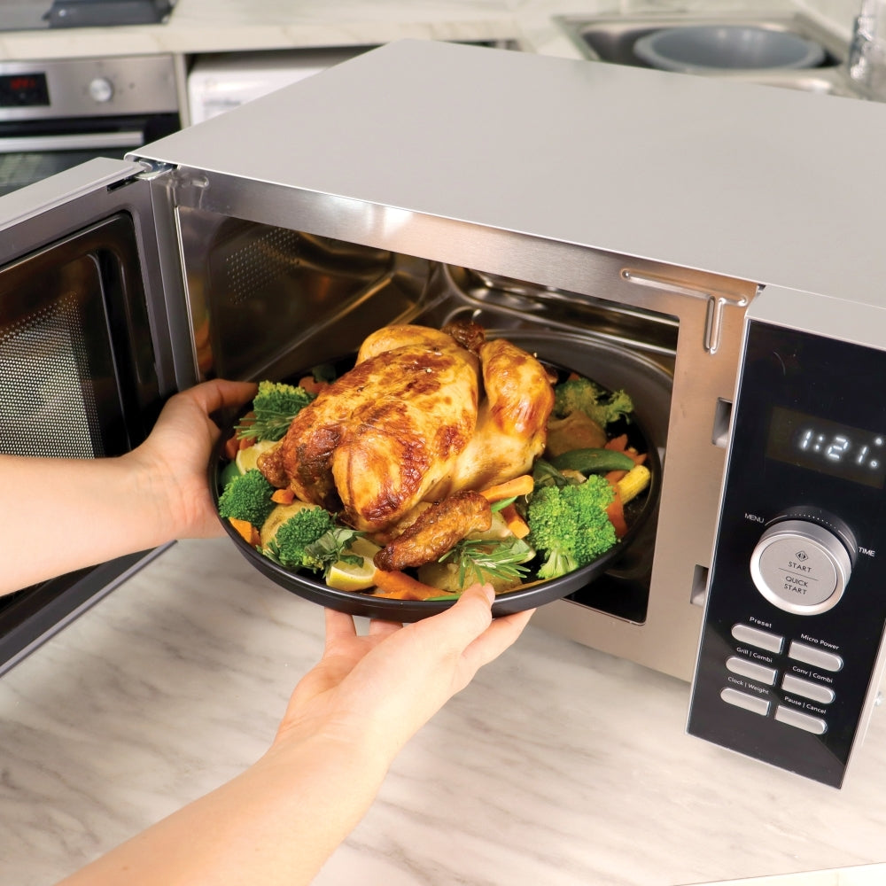 Statesman SKMG0923DSS Microwave with Grill 23L 900W Silver