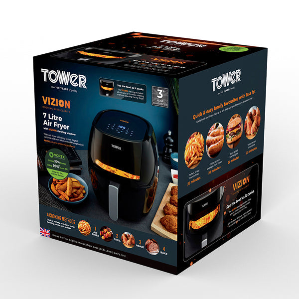 Tower T17072 Vortx Vizion Air Fryer 7L