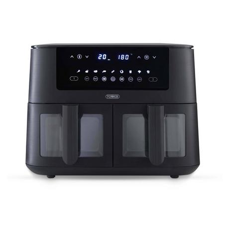 Tower Vortx Vizion T17151 Dual Basket Air Fryer 8L Black
